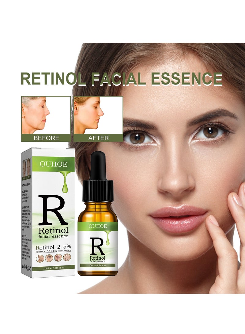 OUHOE facial anti-wrinkle firming and brightening skin, smoothing and repairing fine lines around the eyes and folds 10ml