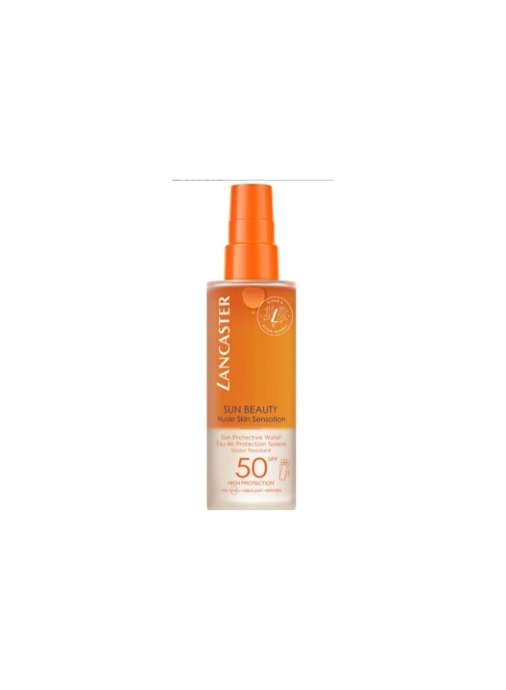 LANCASTER SUN BEAUTY SUN PROTECTIVE WATER SPF50 150ML