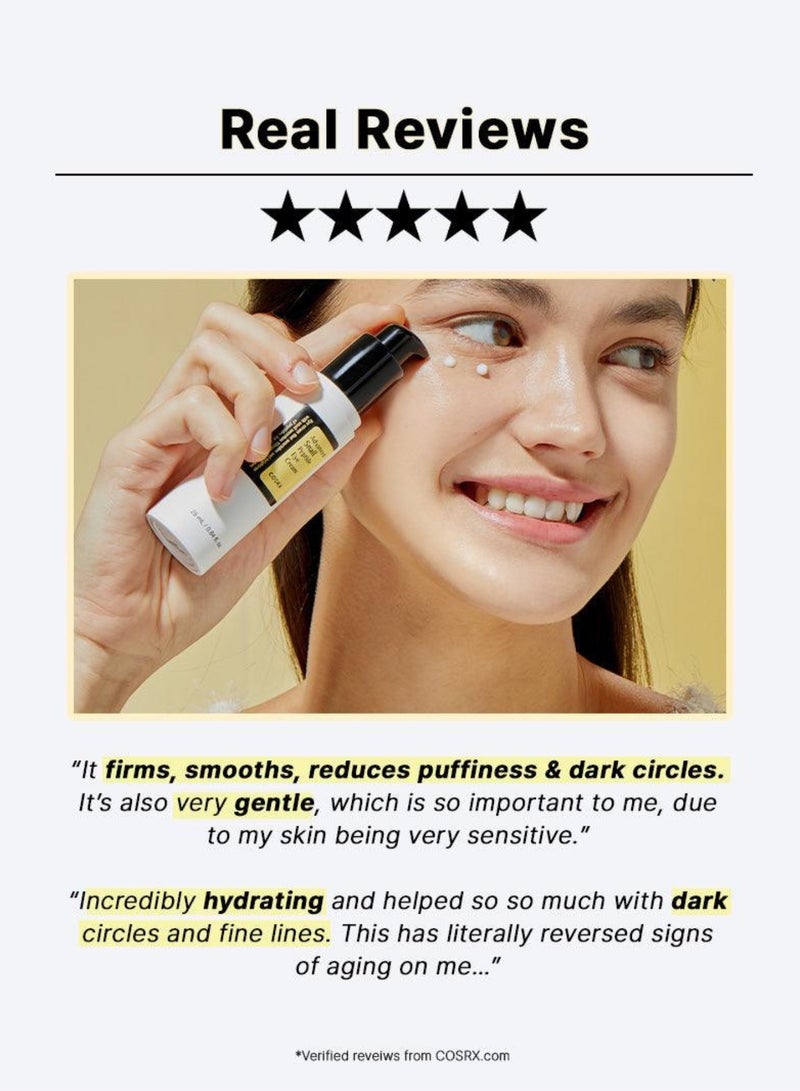 Advanced Snail Peptide Duo Eye Cream & Hydrogel Eye Patch Double-Functioning Solutions For Radiant Eyes At Any Age 118.99ml