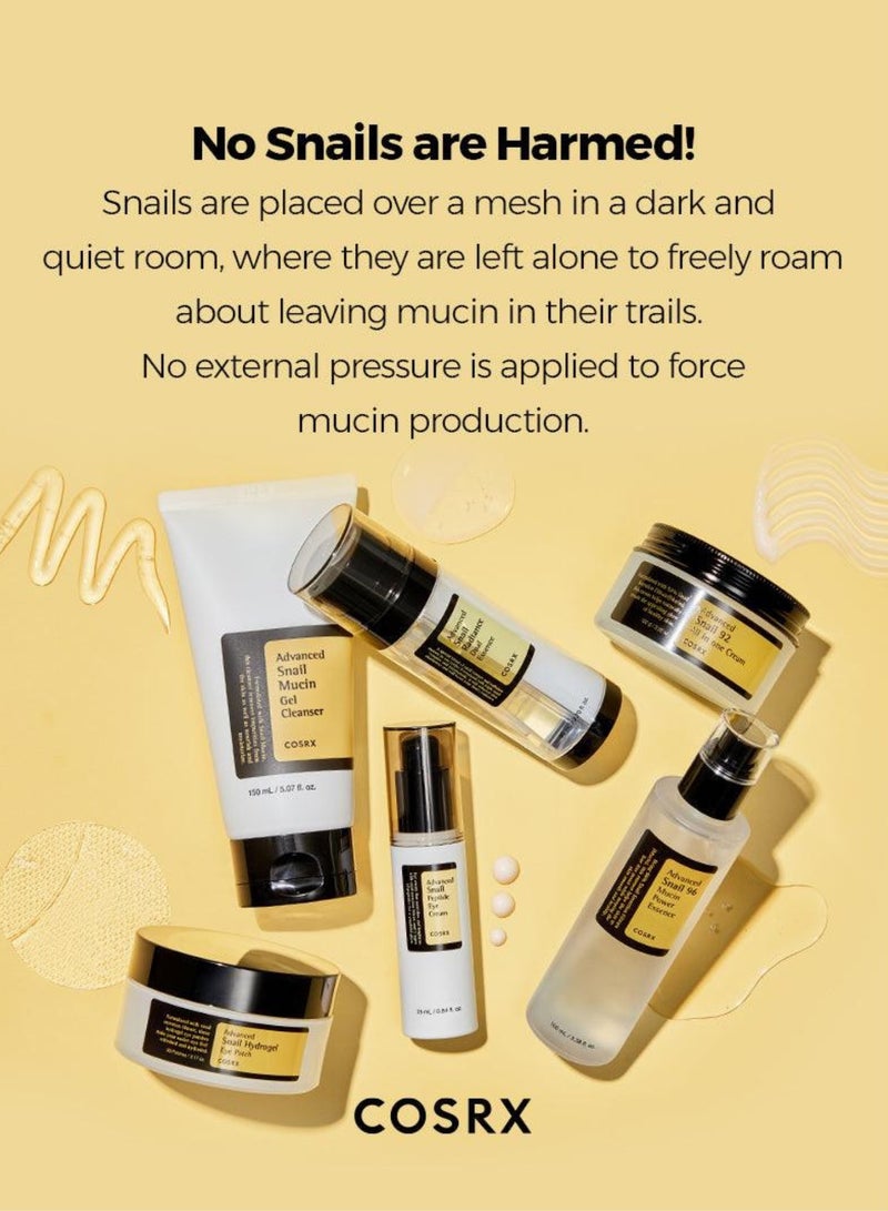 Advanced Snail Peptide Duo Eye Cream & Hydrogel Eye Patch Double-Functioning Solutions For Radiant Eyes At Any Age 118.99ml