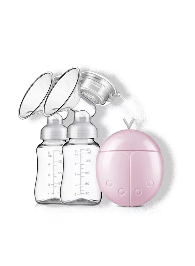 Wearable hands-free electric painless automatic breastfeeding breast pump