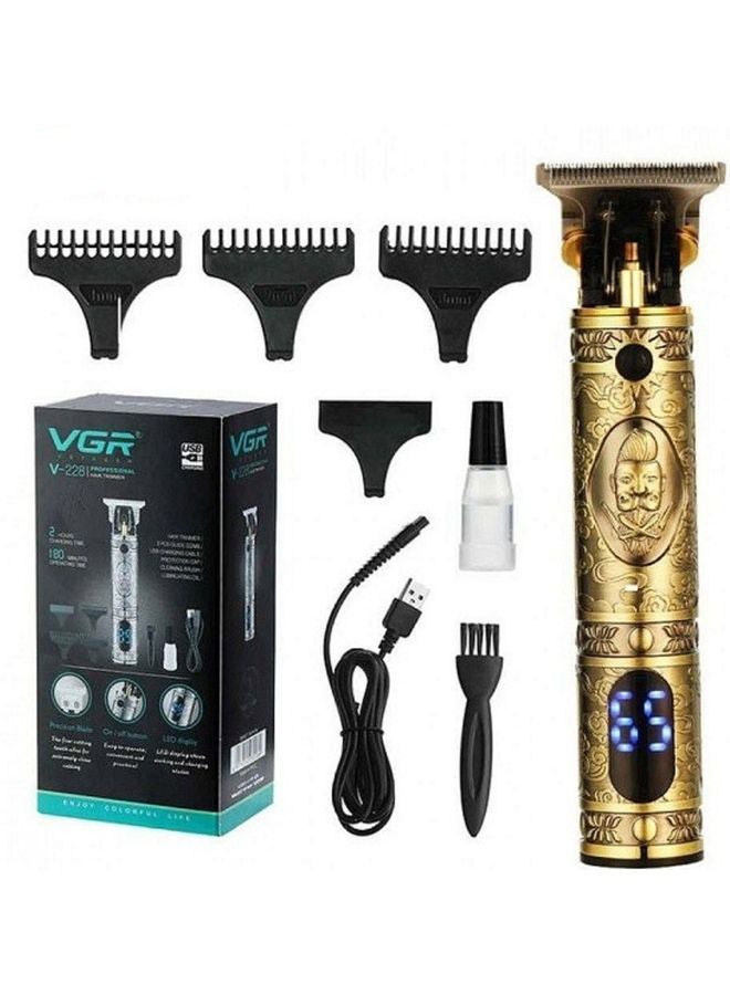 Electric Shaver With Led Light Display Chargeable