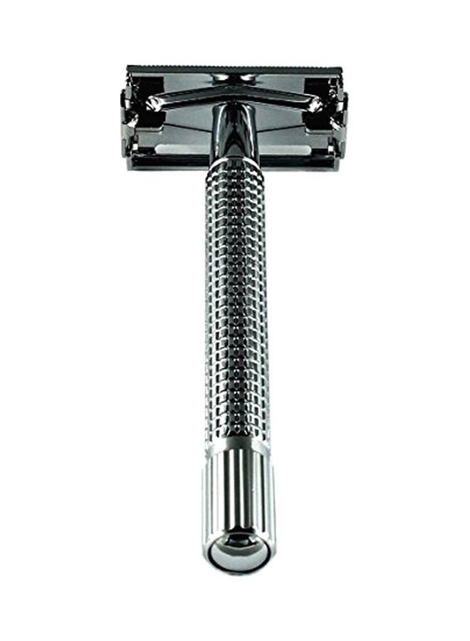 Double Edge Safety Razor Silver