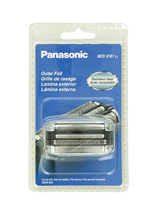 Electric Razor Replacement Outer Foil Silver