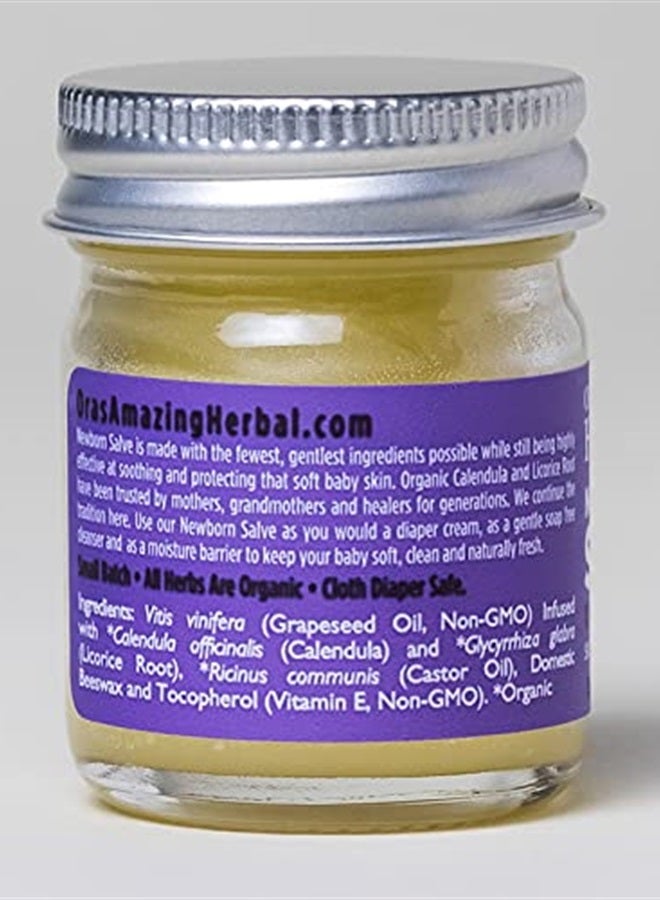 Newborn Salve, Baby Calendula Cream, Baby Acne Treatment, EWG Verified Baby Eczema Cream, Cradle Cap Treatment, Diaper Ointment, Natural Baby Care with Organic Calendula, Ora's Amazing Herbal