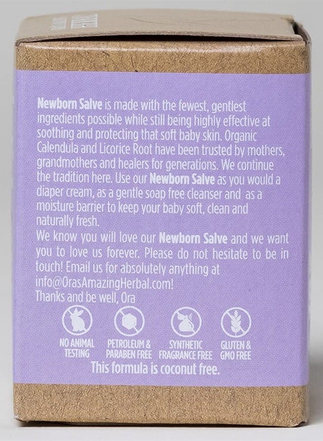 Newborn Salve, Baby Calendula Cream, Baby Acne Treatment, EWG Verified Baby Eczema Cream, Cradle Cap Treatment, Diaper Ointment, Natural Baby Care with Organic Calendula, Ora's Amazing Herbal
