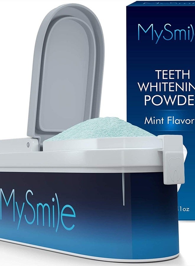 Teeth Whitening Powder for Tooth Whitening, Toothpaste Natural Powder Teeth Whitener, Enamel Safe Whitening Tooth Cleaning Powder, Tooth Stain Remover and Polisher, Fresh Mint