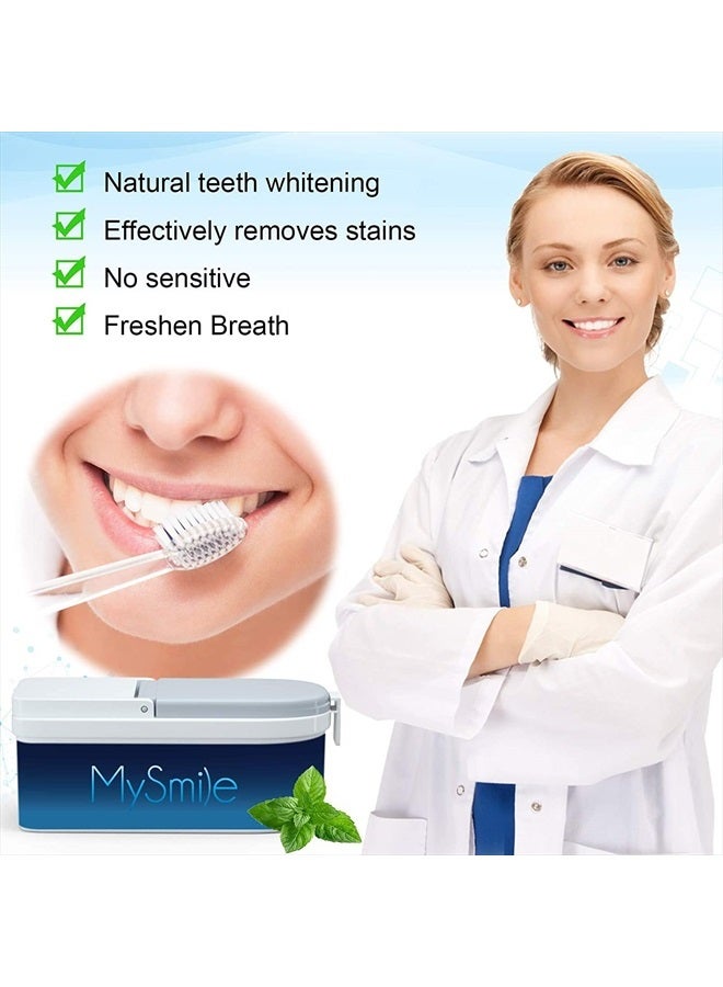 Teeth Whitening Powder for Tooth Whitening, Toothpaste Natural Powder Teeth Whitener, Enamel Safe Whitening Tooth Cleaning Powder, Tooth Stain Remover and Polisher, Fresh Mint