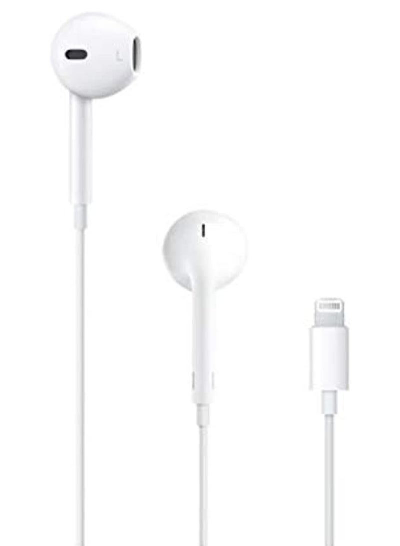 EarPods With Lightning Connector | iPhone Headphones, [MFI Certified] Earphones Wired Stereo Sound Earbuds with Microphone and Volume Control, Compatible with iPhone 14/13/12/SE/11/XR/XS/X/7/7 Plus/8