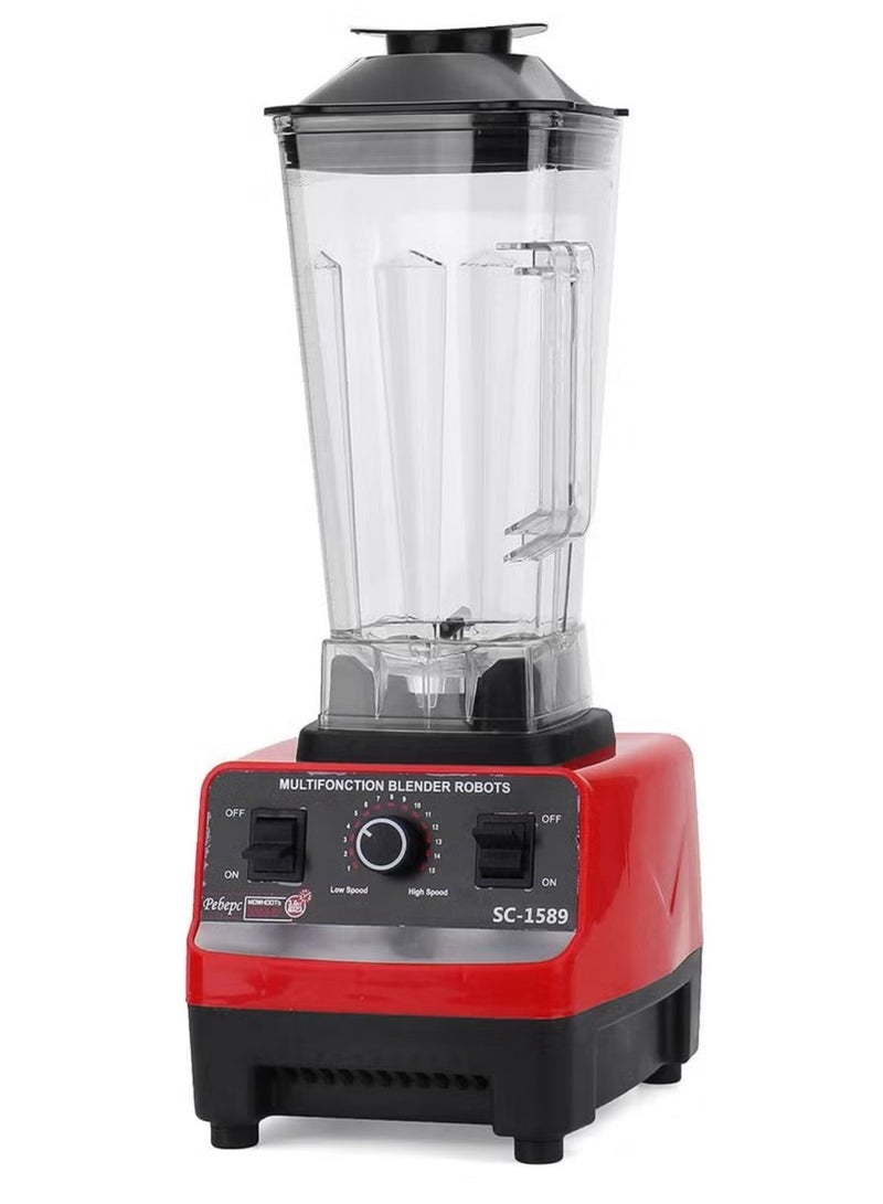 2.5L 4500W BPA Free Heavy Duty Blender Mixer Electric High Speed Juicer Food Processor Ice Smoothies Crusher Blander