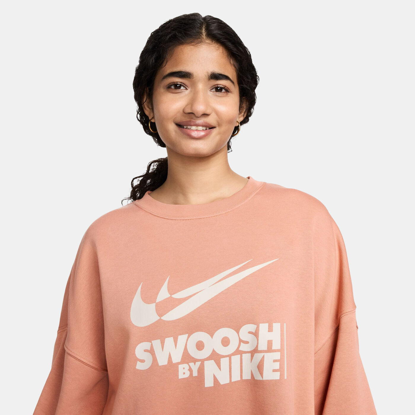 Women's Sportswear Oversized Fleece Sweatshirt