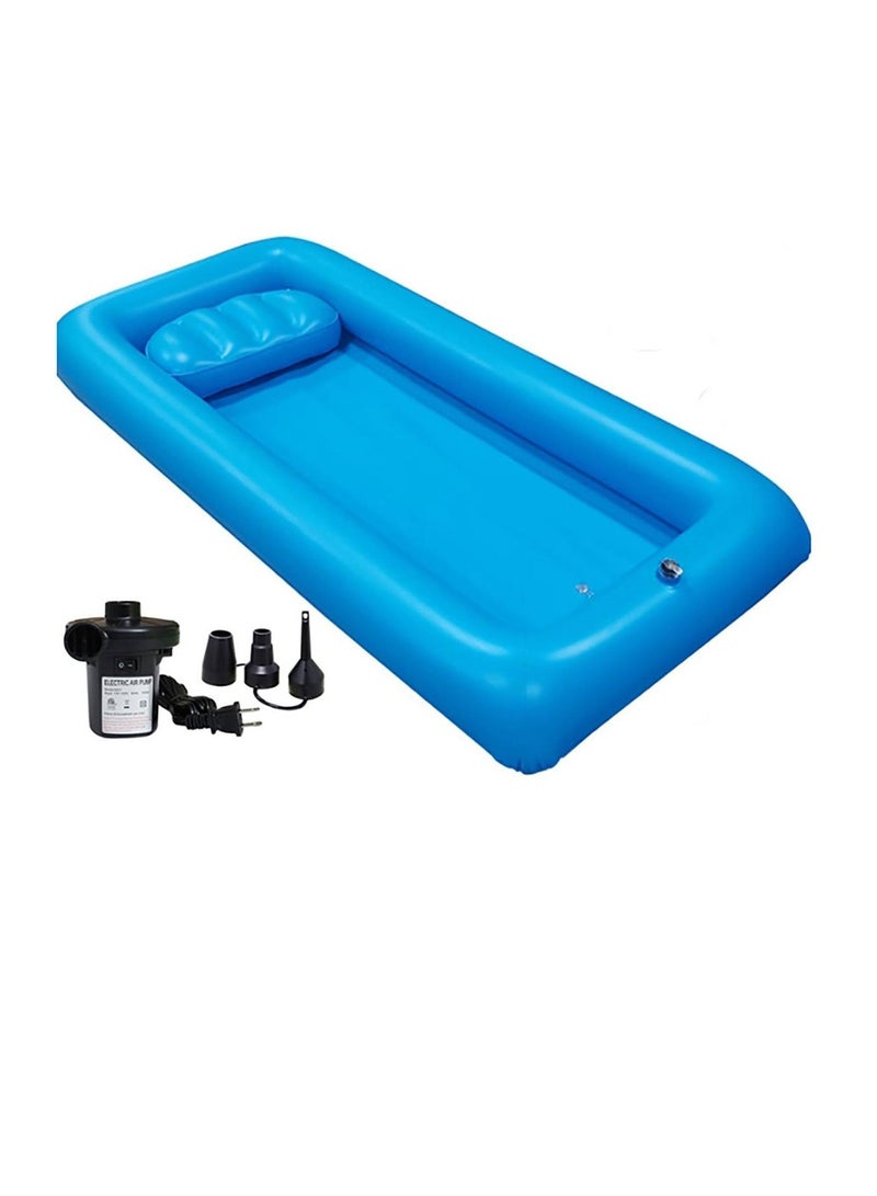 Elderly Electric Inflatable Shower tub Beds for Paralyzed Patients Nursing Equipment Automatic Pump