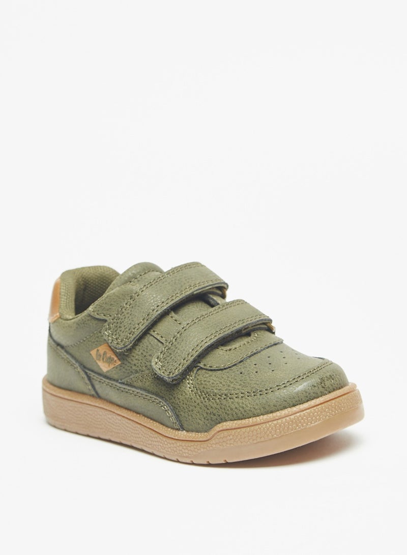 Boys' Casual Sneakers With Hook And Loop Closure