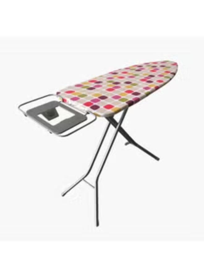 Amity Hippo Ironing Board Beige/Pink/Grey 164x93x47centimeter