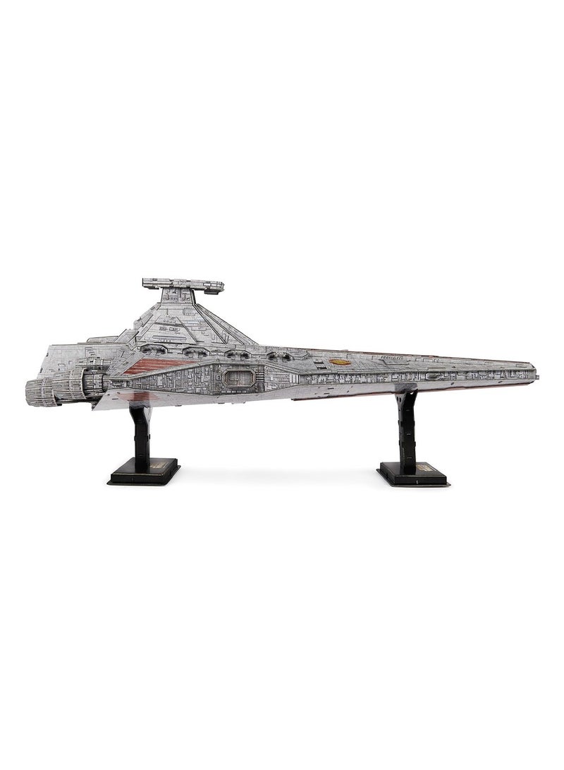 Star Wars Deluxe Class Star Destroyer 3D Model Kit 288 Pcs Toys Desk Decor Building Toys Paper