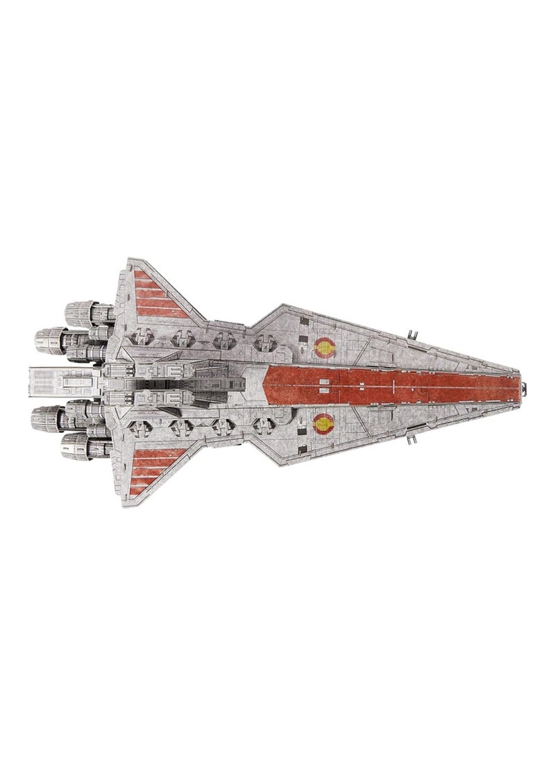 Star Wars Deluxe Class Star Destroyer 3D Model Kit 288 Pcs Toys Desk Decor Building Toys Paper