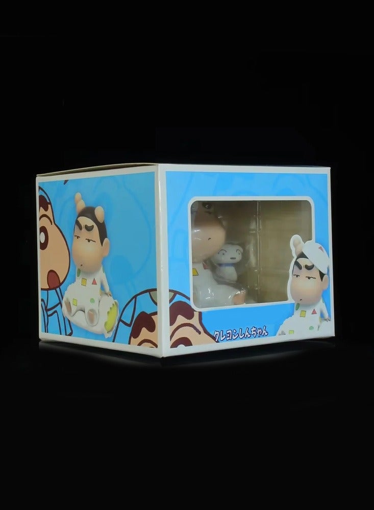 Crayon Shin-chan Beaten Shin-chan Exquisitely Designed Collectible Edition Action Figure Figure Model Ornament