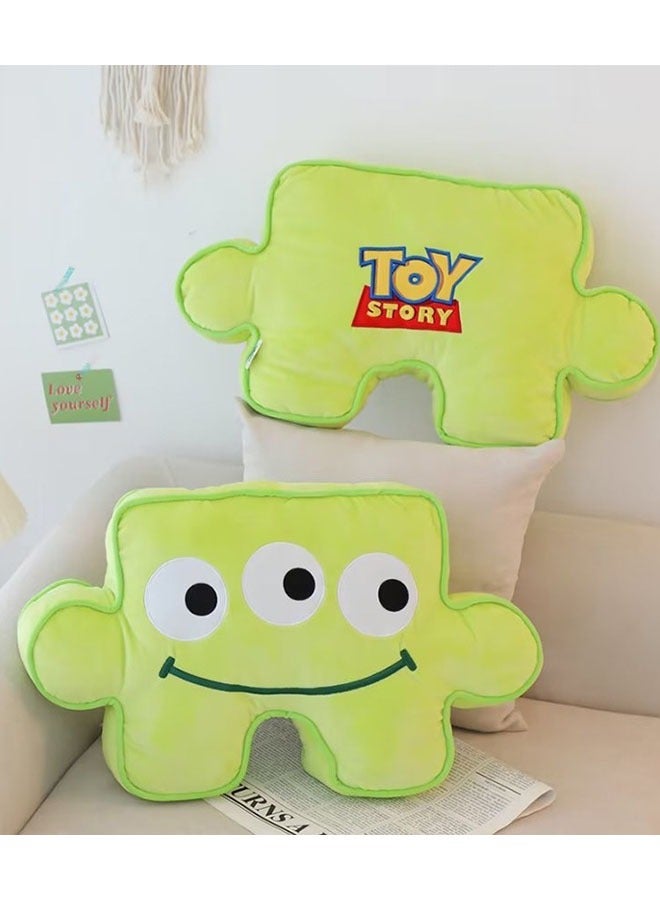 40cm Disney Toy Alien Puzzle Pillows Plush Toy Gifts