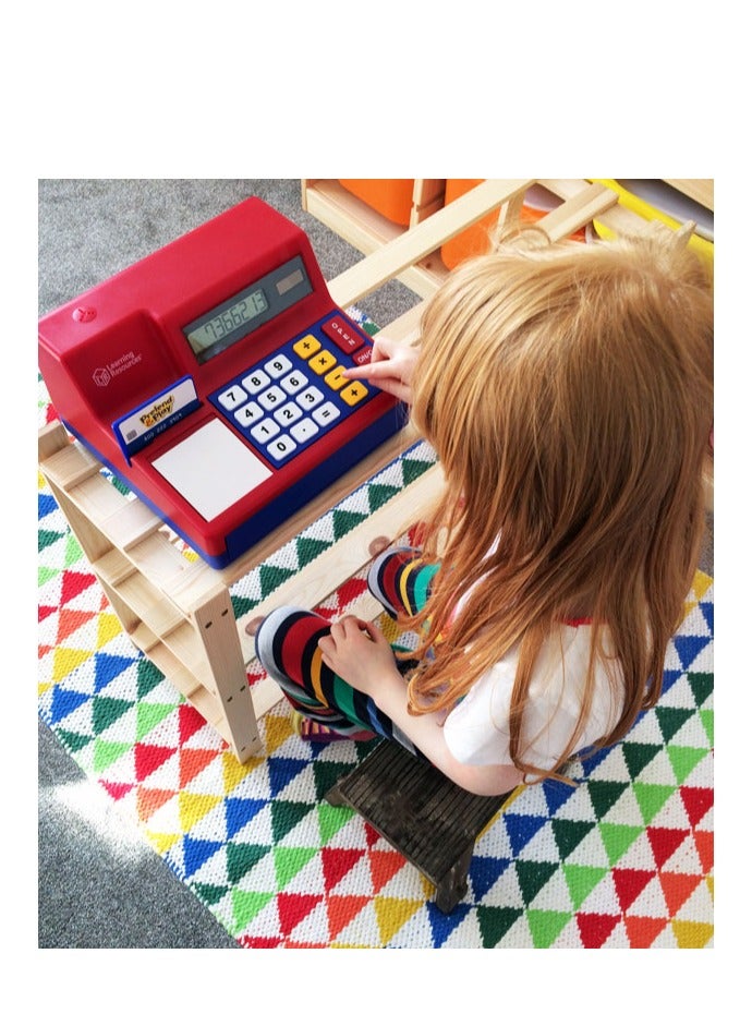 Playful Math: Euro Cash Register & Pretend Calculator Set