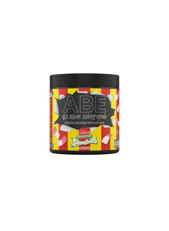 Applied Nutrition ABE - ALL BLACK EVERYTHING PRE-WORKOUT Swizzels Drumstick Squashies 375g