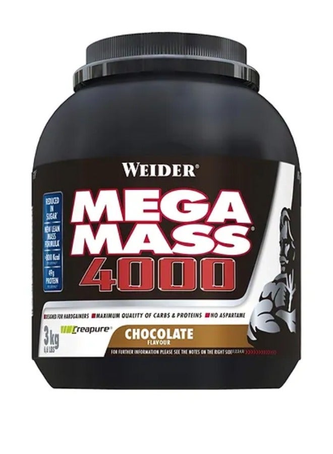Weider Mega Mass 4000 ,Chocolate,3Kg