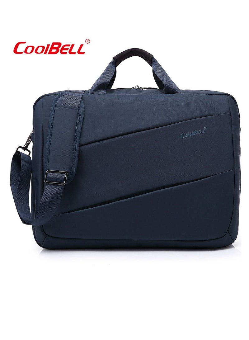 Multi-Functional Laptop Bag Briefcase Blue