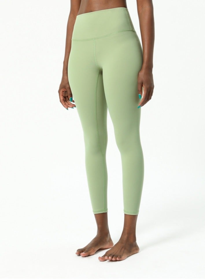Yoga Tight Fitting Stretch Soft Pants Green
