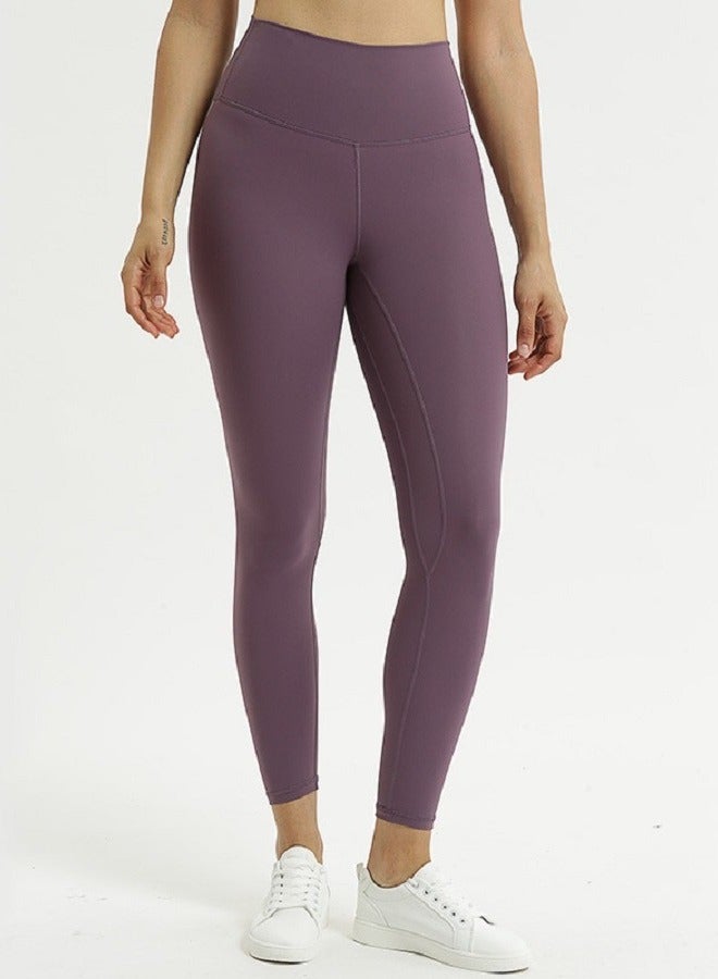 Yoga Tight Fitting Stretch Soft Pants Purple
