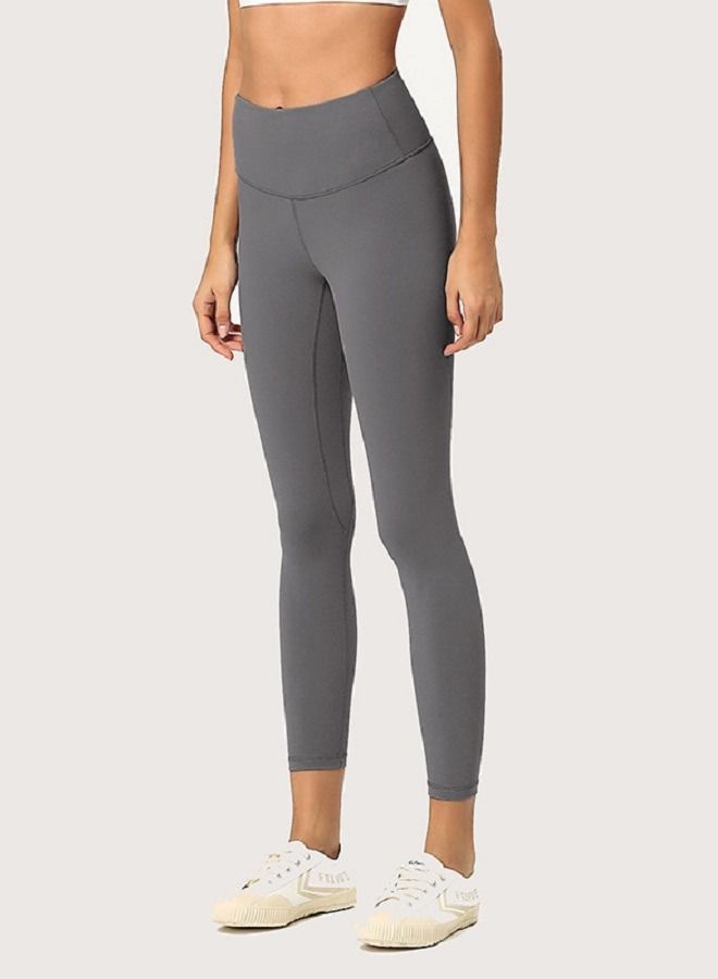Yoga Tight Fitting Stretch Soft Pants Grey