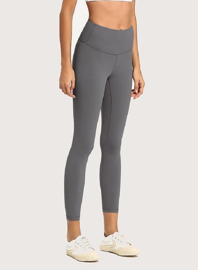 Yoga Tight Fitting Stretch Soft Pants Grey