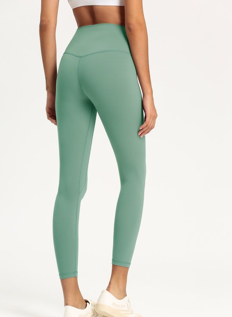 Yoga Tight Fitting Stretch Soft Pants Green