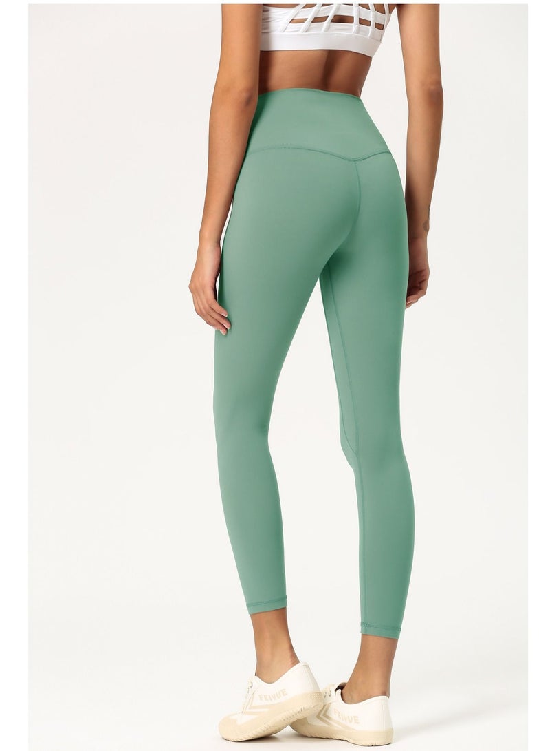 Yoga Tight Fitting Stretch Soft Pants Green