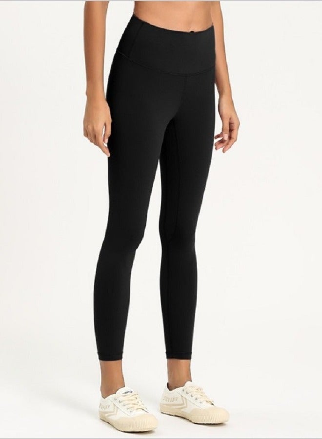 Yoga Tight Fitting Stretch Soft Pants Black