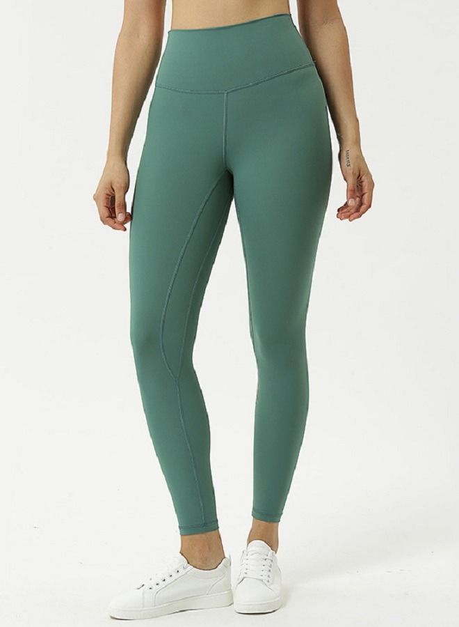 Yoga Tight Fitting Stretch Soft Pants Green