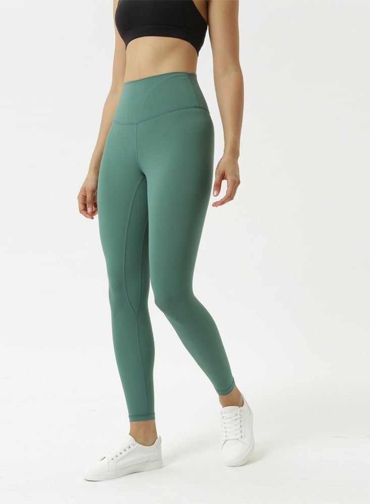 Yoga Tight Fitting Stretch Soft Pants Green