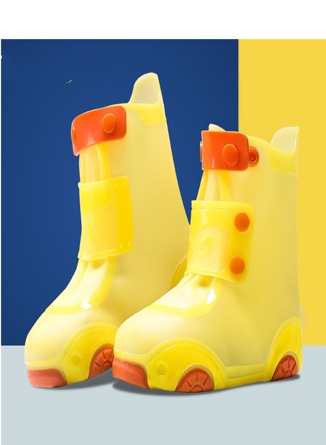 Children's Rain Boot cover Yellow