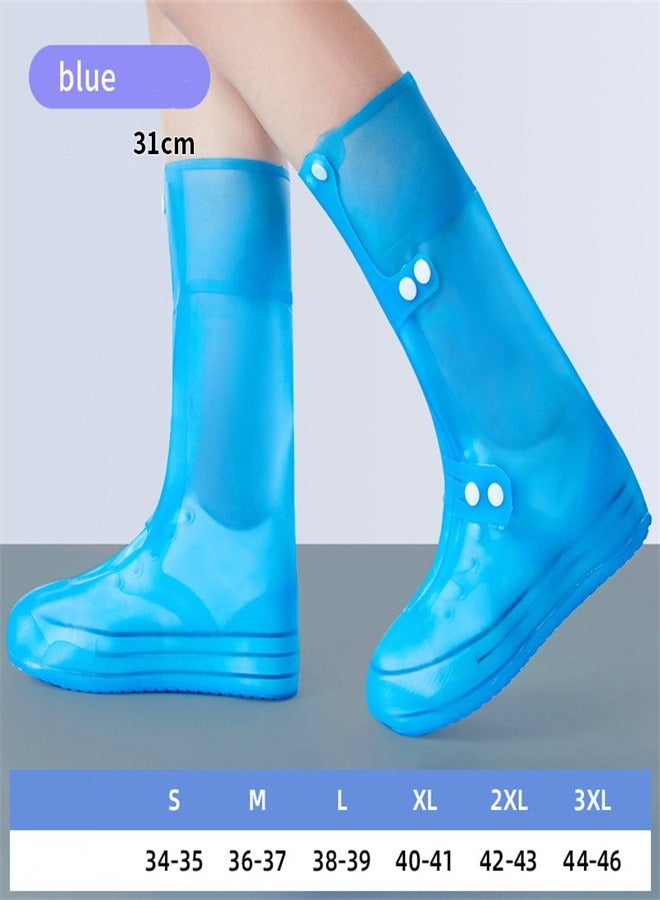 Children's Super High Rain Boots Blue