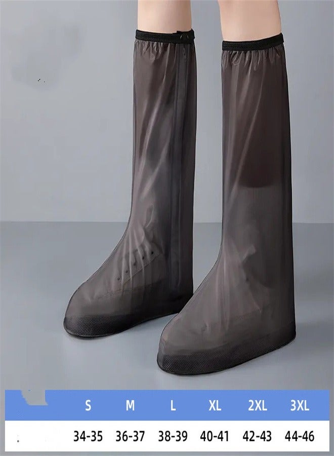Children's High Rain Boots Cover Brown