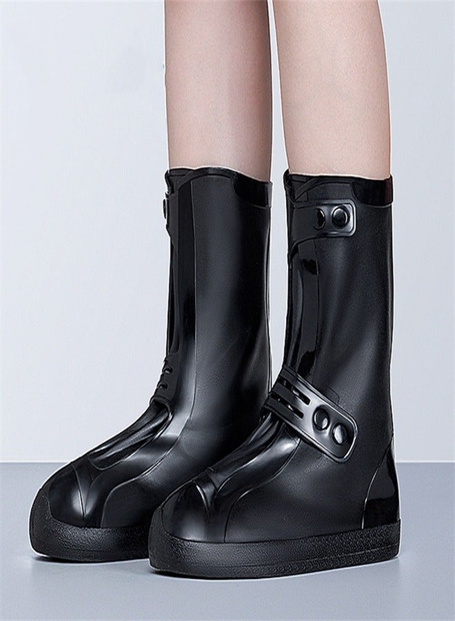 Children's High Rain Boots Black