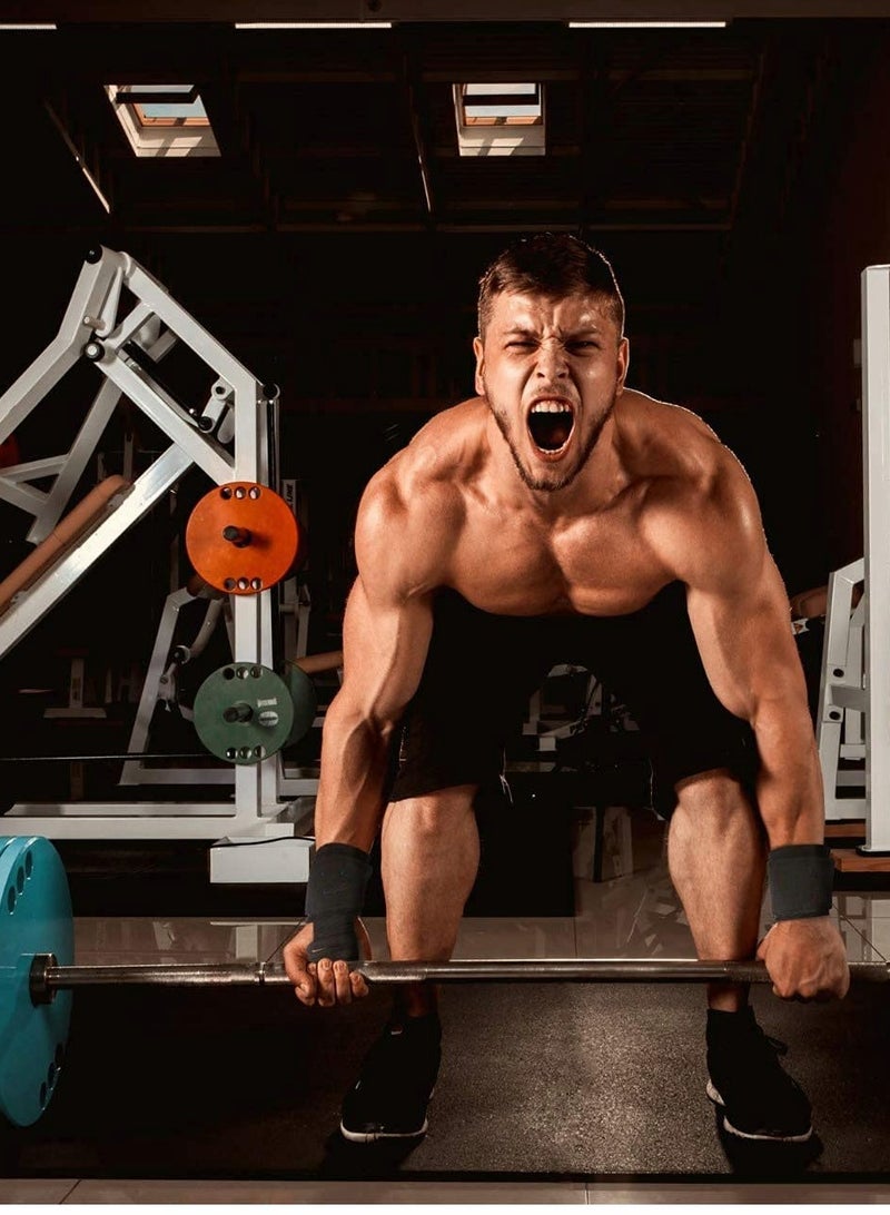 Weight Lifting Hooks Grip Non-Slip Thick Padded Neoprene with Adjustable,Maximum Wrist Support, Lifting Grips