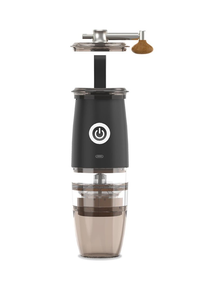 2-in-1 Coffee Grinder,Electric & Manual Coffee Grinder