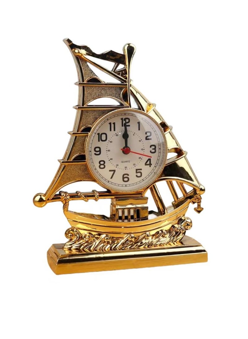 Creative Retro Alarm Clock Student Gift Alarm Clock Smooth Sailing Model Alarm Clock