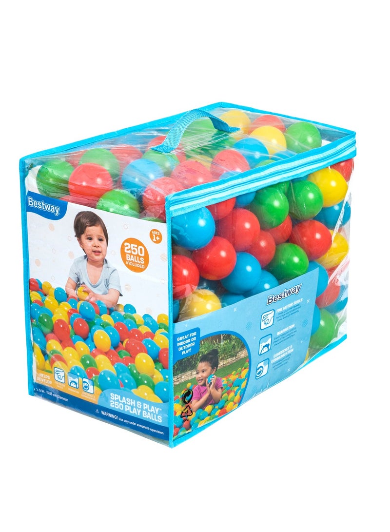 Bestway Splash & Play Ball Pit Balls 5.85cm 250pcs