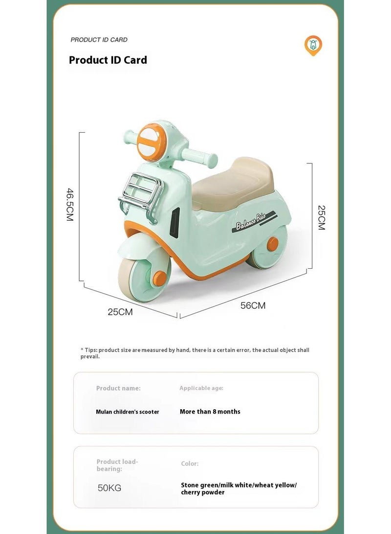 Children's Walking Bike Balanced Vehicle Three Wheeled Scooter kids Bicycle
