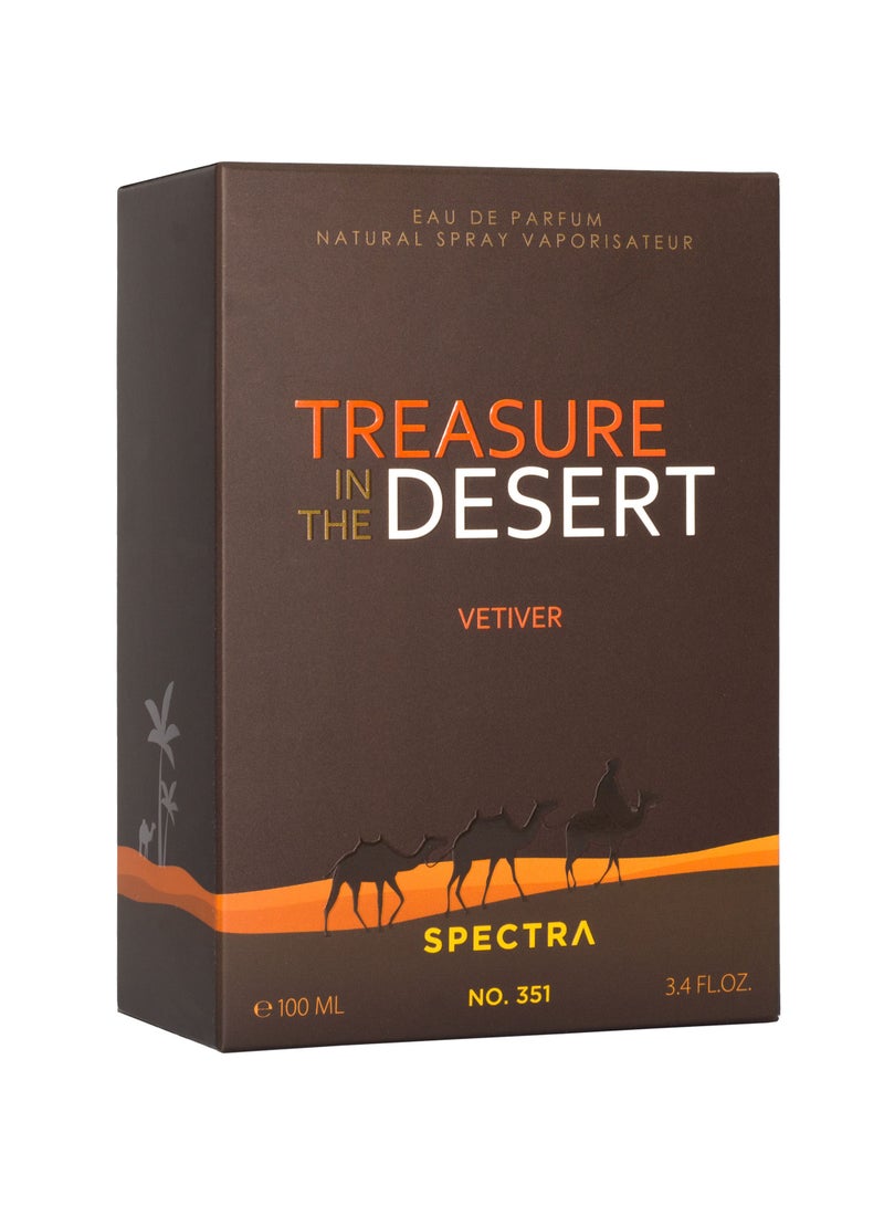 351 Treasure In The Desert Vetiver EDP for Men - 100ml