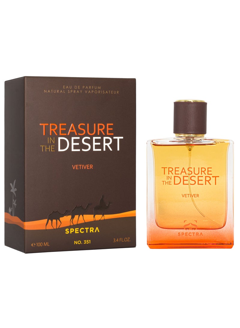 351 Treasure In The Desert Vetiver EDP for Men - 100ml