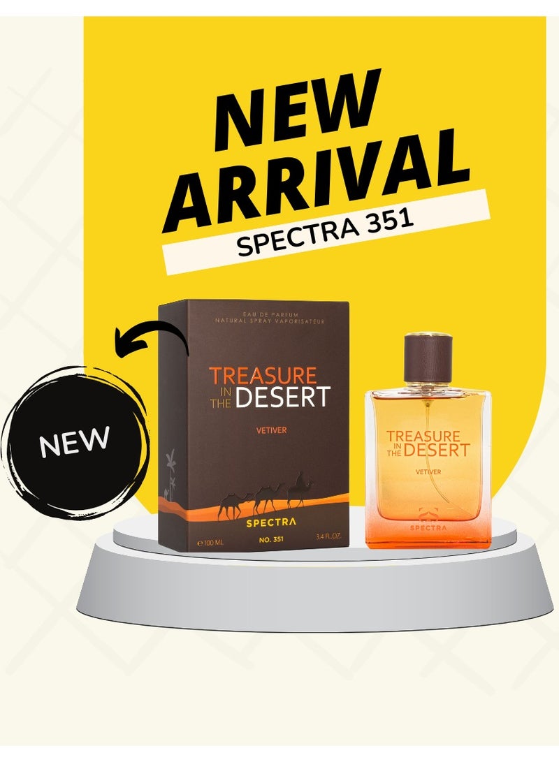 351 Treasure In The Desert Vetiver EDP for Men - 100ml