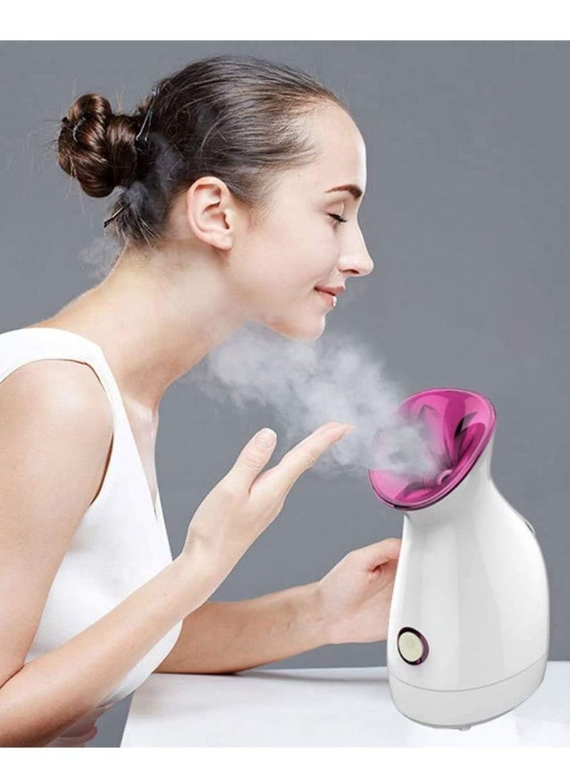 Facial Steamer Professional Ozone Ionic Spray Hot Mist Moisturizing Abs Material For Spa Beauty Salon Face Humidifier Skin Care Tools