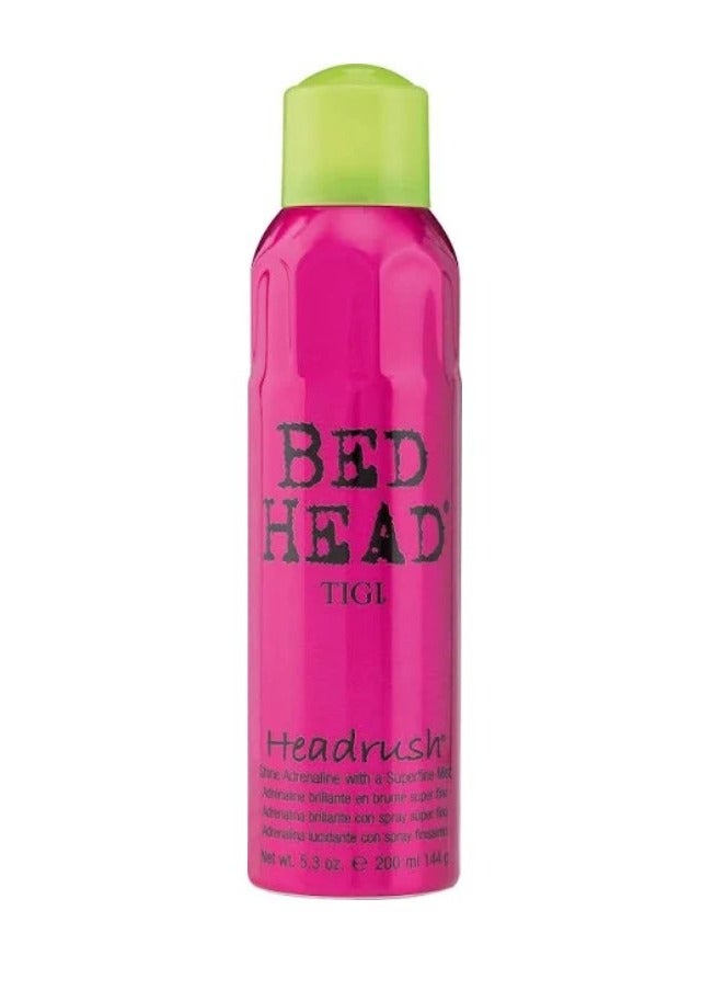 Bed Head By Headrush Shine Hair Spray For Smooth Shiny Hair 5.3 Oz