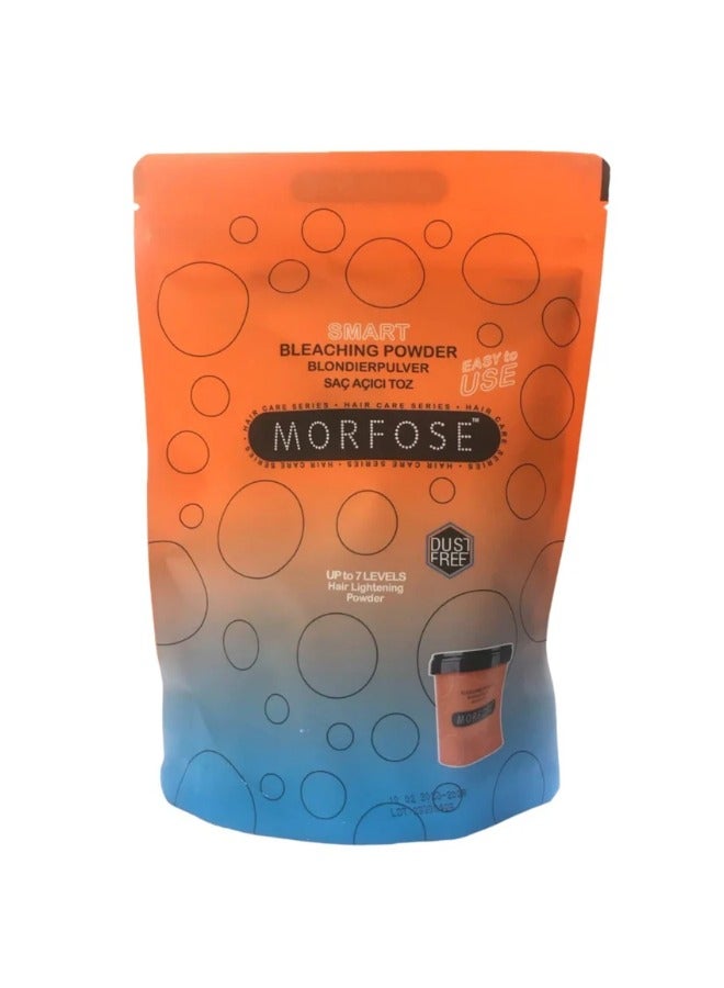 Morfose Blue Bleaching Powder - 500ml Sachet for Superior Lightening and Nourishment